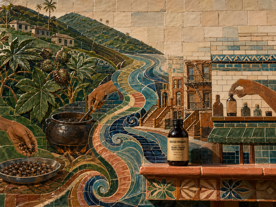 From Jamaica to New York: The Story of Black Castor Oil Across the Diaspora