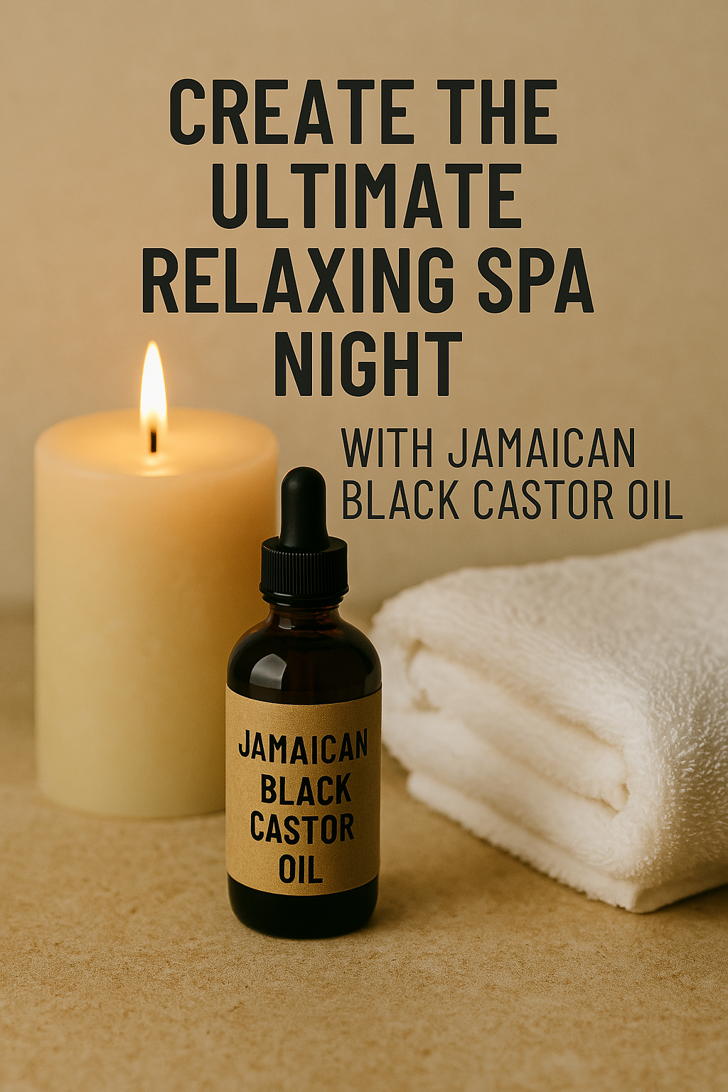 Create the Ultimate Relaxing Spa Night with Jamaican Black Castor Oil