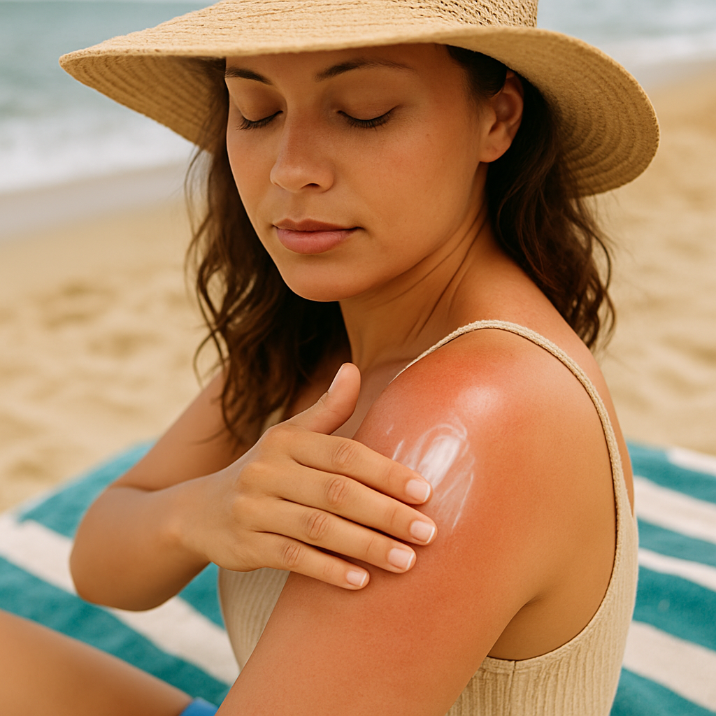 How to Use Jamaican Black Castor Oil to Soothe Sunburned Skin After Beach Days