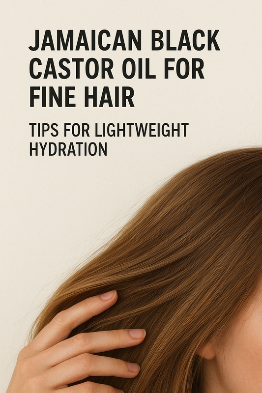 Jamaican Black Castor Oil for Fine Hair: Tips for Lightweight Hydration