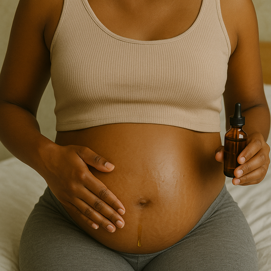 Jamaican Black Castor Oil for Stretch Mark Prevention During Weight Changes