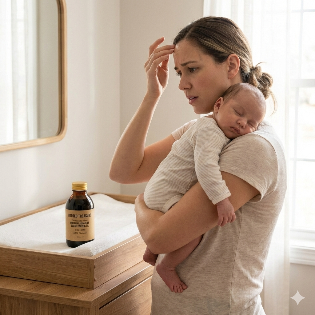 The Fourth Trimester Shock: Navigating Postpartum Hair Loss Naturally