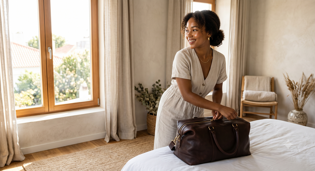 The Minimalist Weekender: Your 5-in-1 Botanical Travel Essential for Summer Getaways