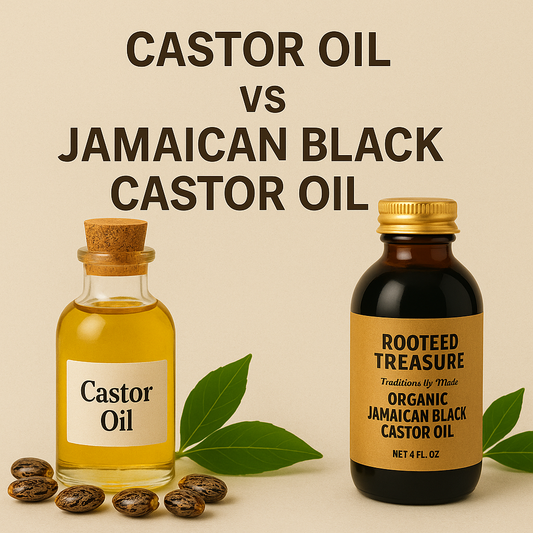 Castor Oil vs Jamaican Black Castor Oil: Which Is Better for Hair Growth?