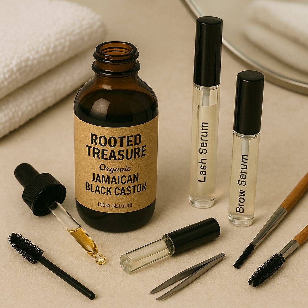 DIY Eyelash & Eyebrow Serums: Jamaican Black Castor Oil Recipes That Work