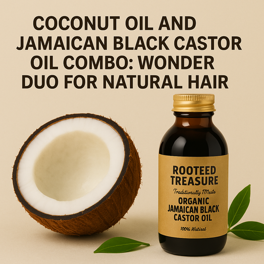 Coconut Oil and Jamaican Black Castor Oil Combo: Wonder Duo for Natural Hair