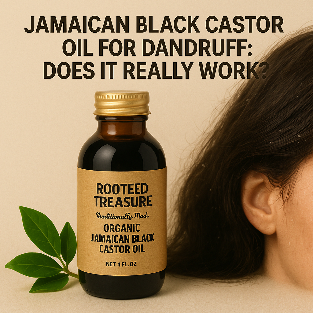 Aceite de ricino negro de Jamaica para la caspa: ¿Realmente funciona ...