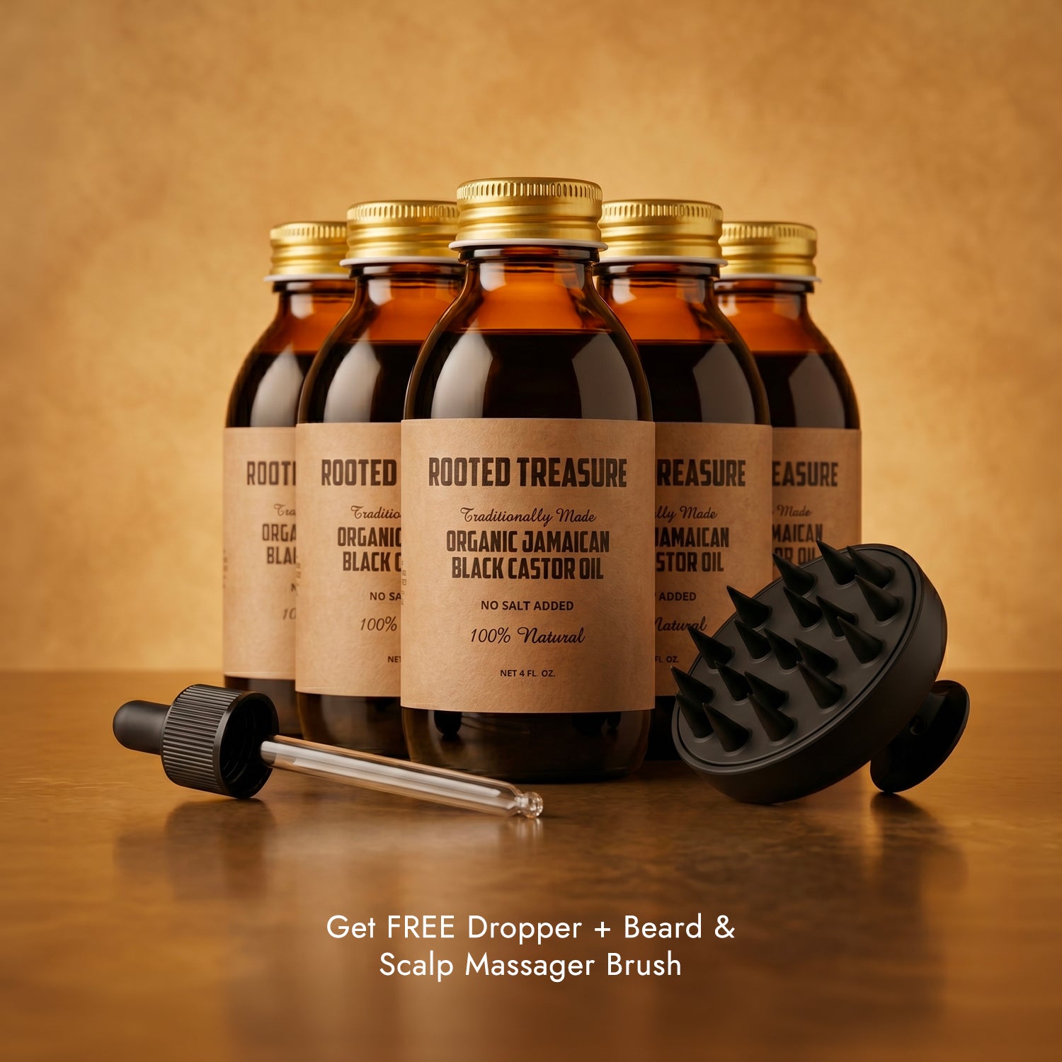 Organic Pure Jamaican Black Castor Oil  4oz