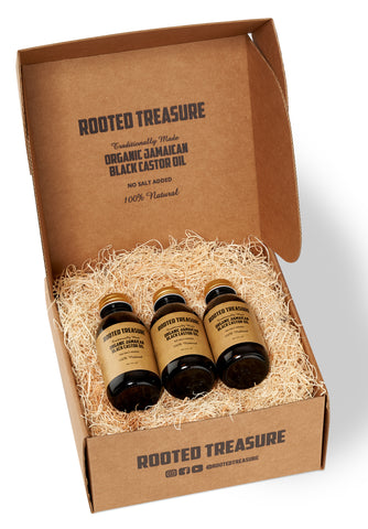 Organic Pure Jamaican Black Castor Oil 1oz | 4oz | Bundles of 3 & 5 Bottles