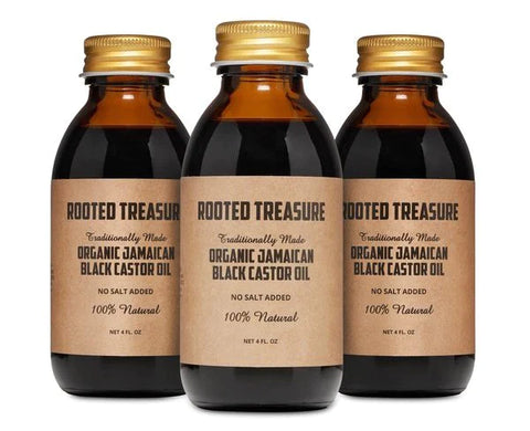 Organic Pure Jamaican Black Castor Oil 1oz | 4oz | Bundles of 3 & 5 Bottles