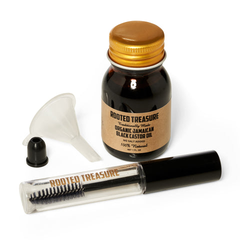 Rooted Treasure's Mascara Tube for Eyebrow and Edge Growth